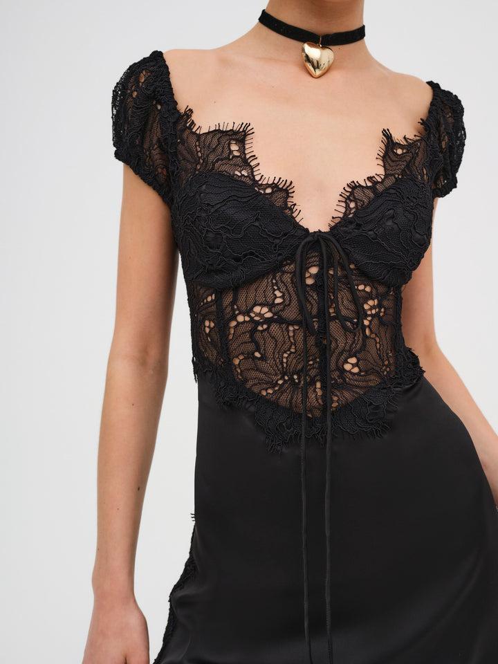 Casey Maxi Dress — Black Product Image