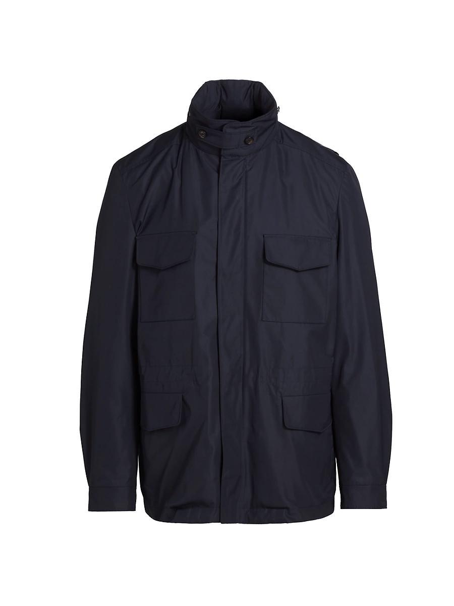 Mens Traveller Twenty Key Rain Field Jacket Product Image
