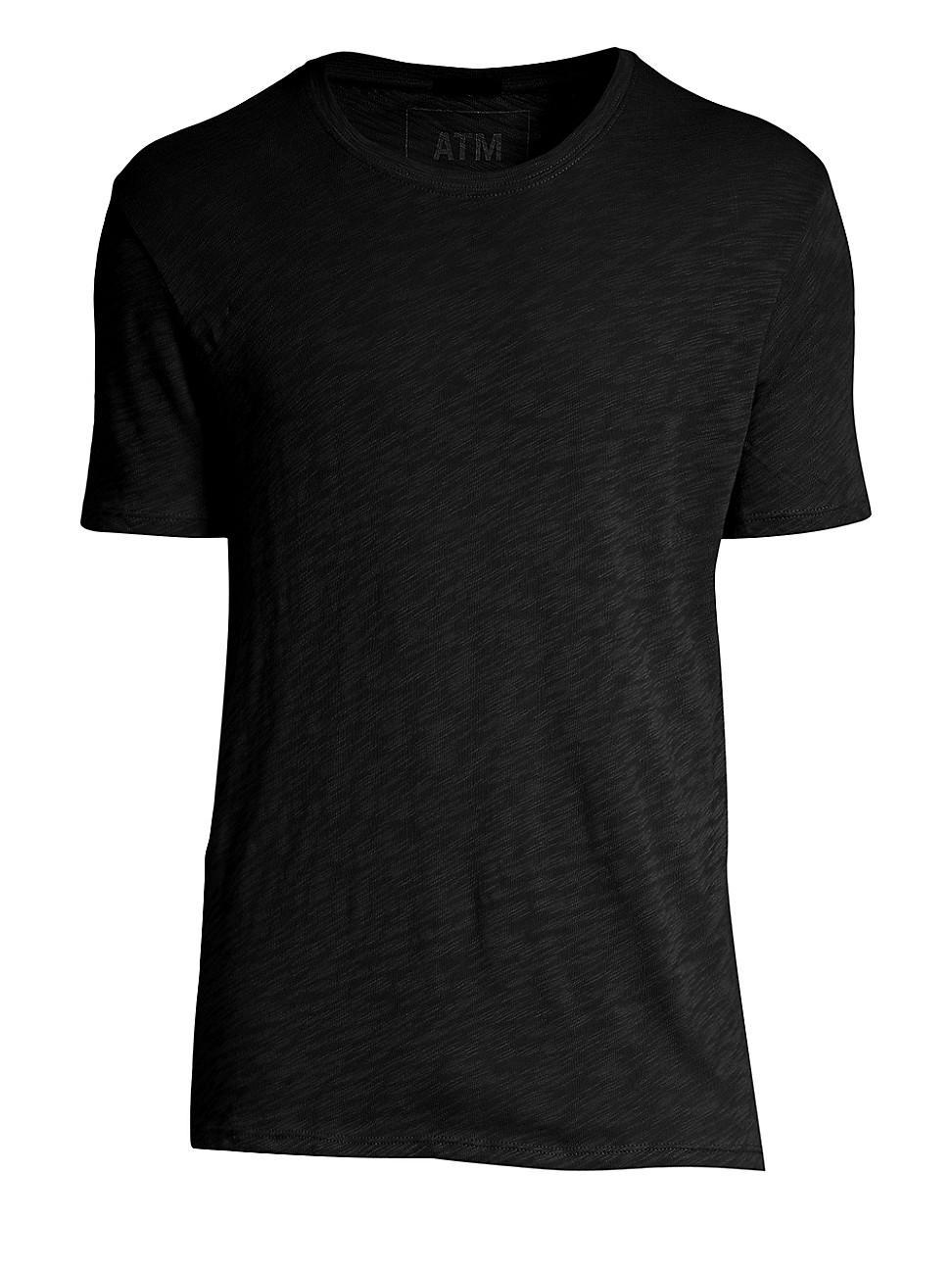 Atm Anthony Thomas Melillo Slub Knit Space Dye Tee Product Image