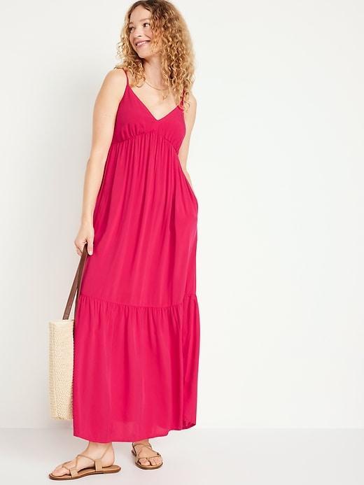 Tiered Maxi Swing Dress Product Image