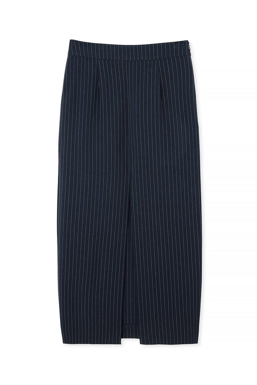 Front Slit Midi Skirt Product Image