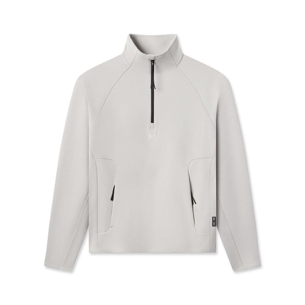 1021. Dri-Core™ Quarter Zip - Light Grey Product Image