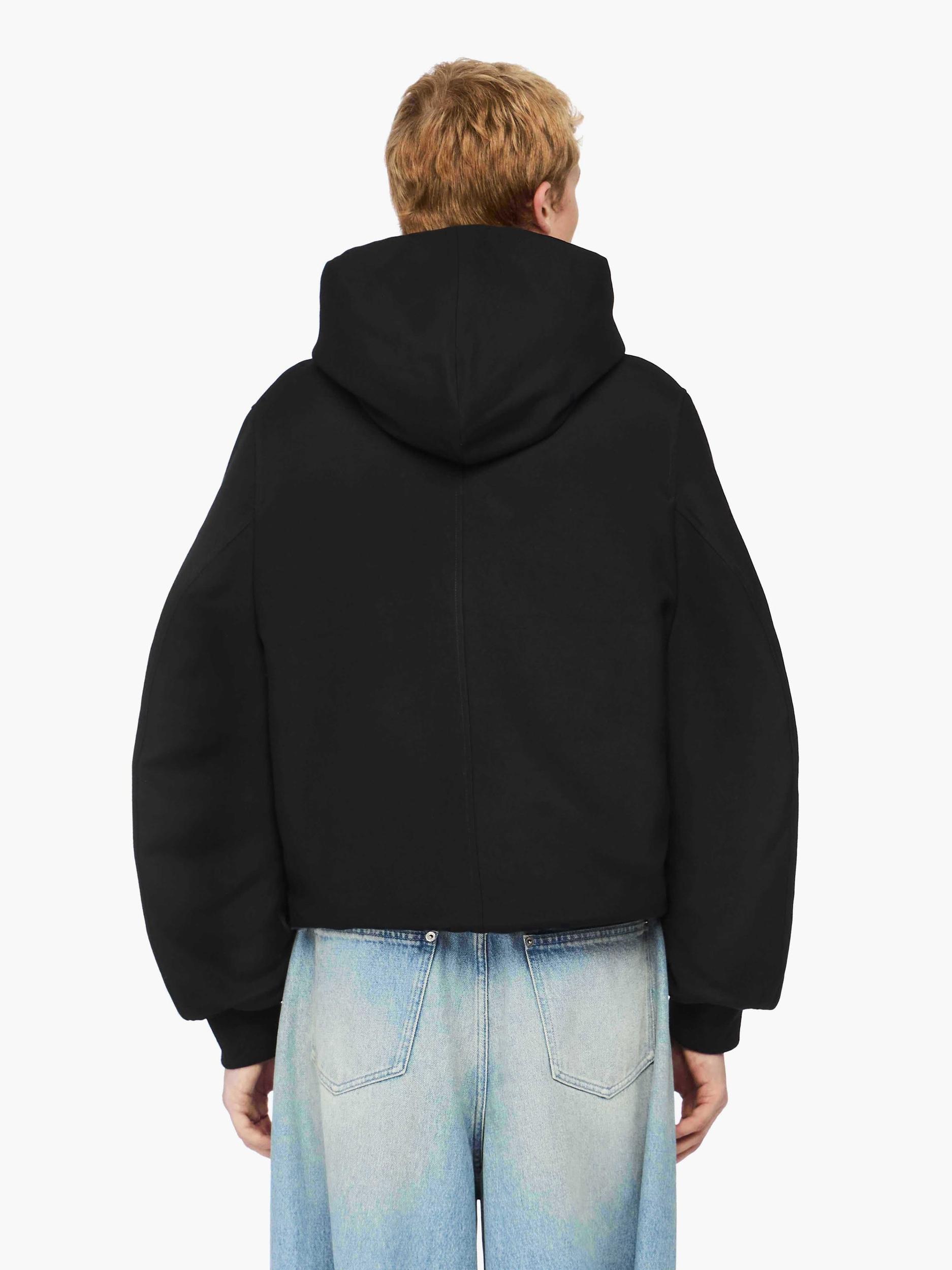 HOODED BLOUSON JACKET Product Image