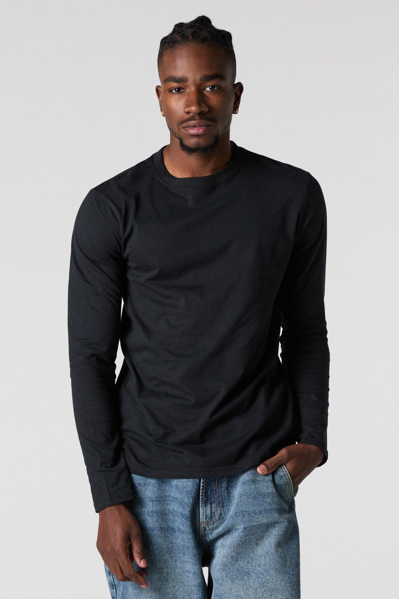 Solid Long Sleeve Top Male Product Image