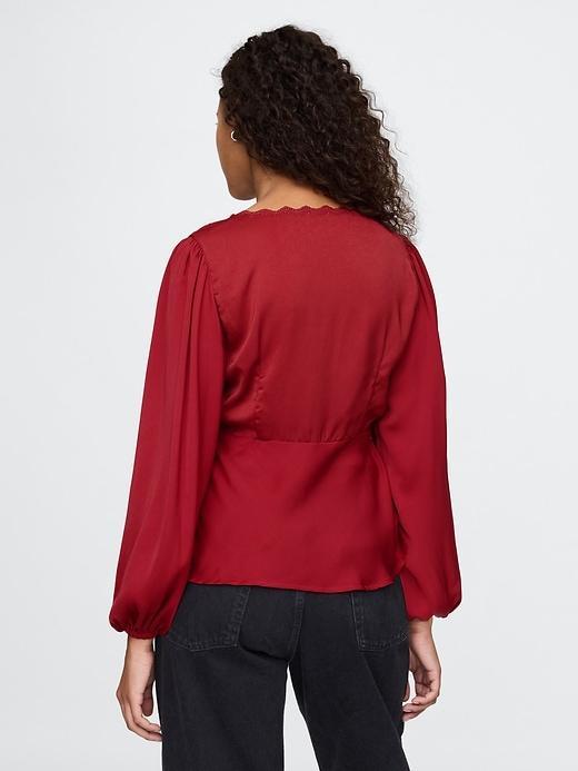 Satin Empire Top Product Image