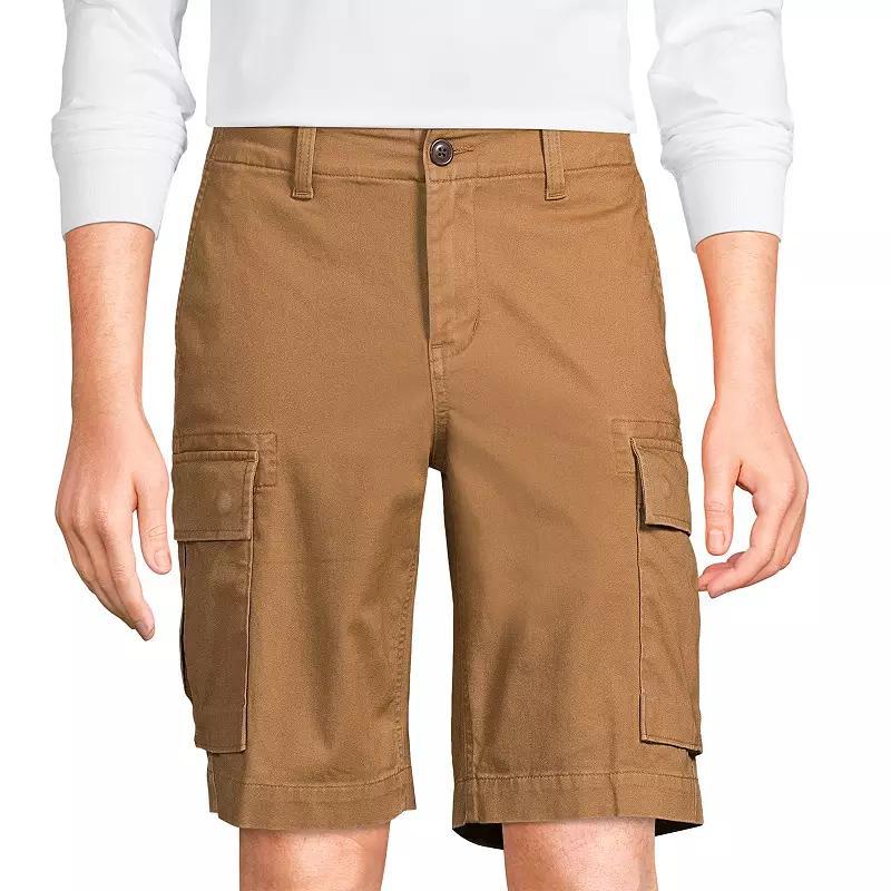 Men's Lands' End Comfort First Knockabout Cargo Shorts, Size: 34, Boulder Gray Product Image