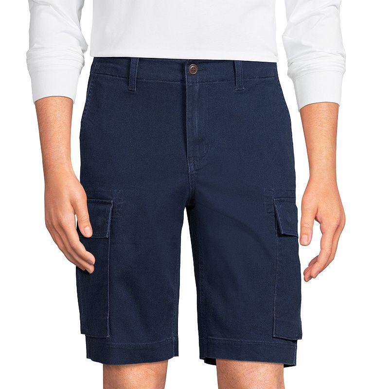 Men's Lands' End Comfort First Knockabout Cargo Shorts, Size: 34, Boulder Gray Product Image