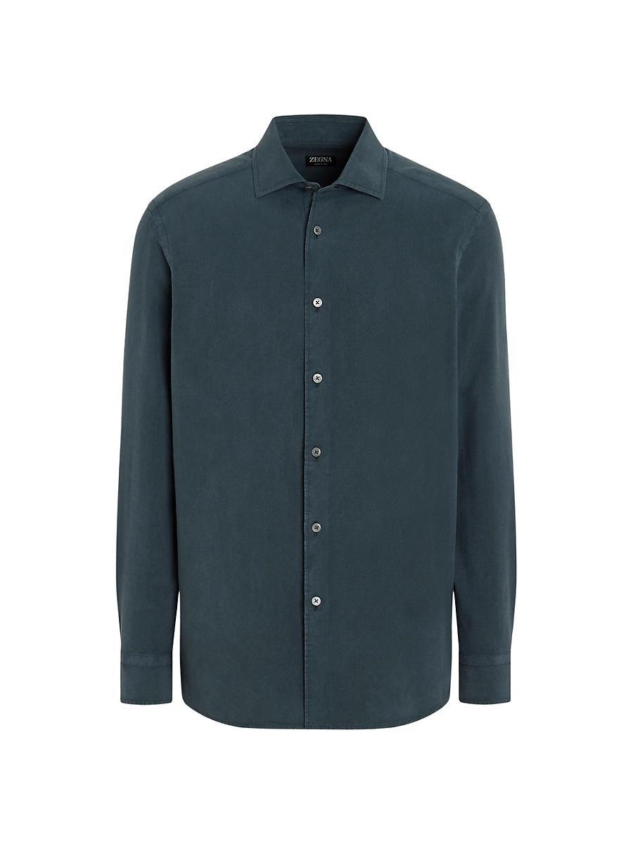 Mens Pure Silk Shirt Product Image