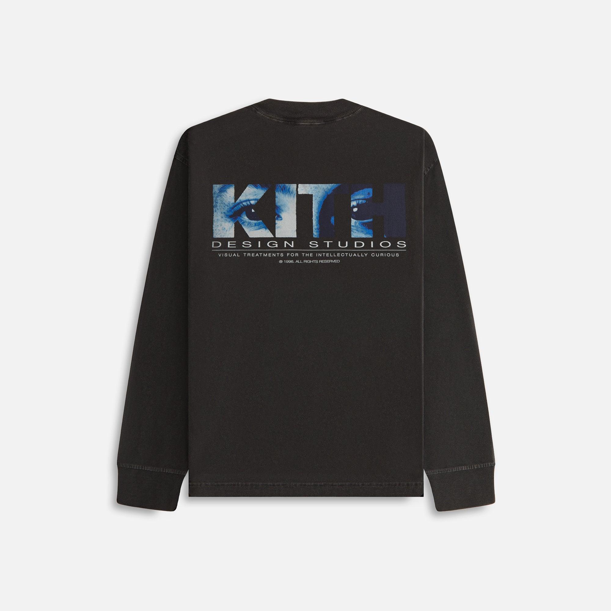 Kith Women Design Studios Vintage Oversized Sonoma Long Sleeve Tee - Black Female Product Image