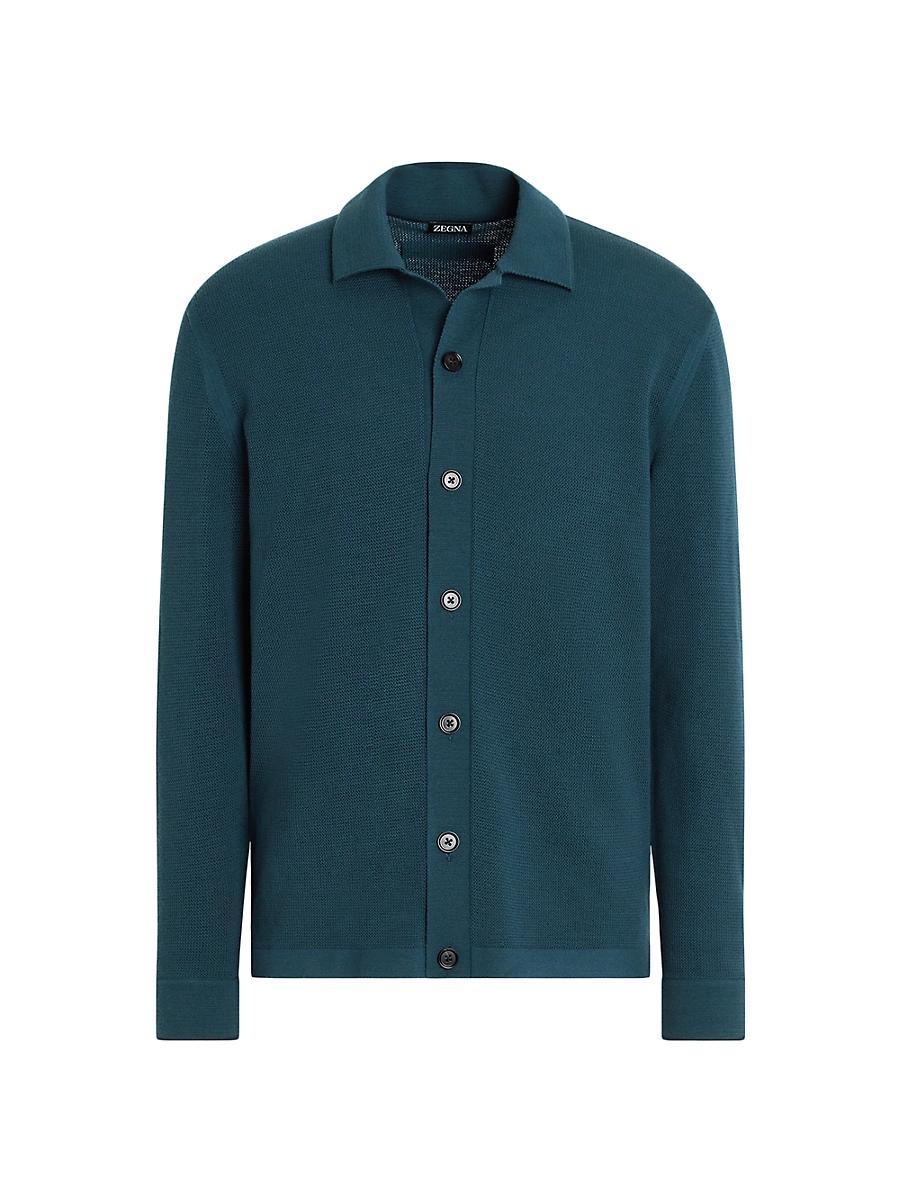 Mens Wool Shirt Product Image
