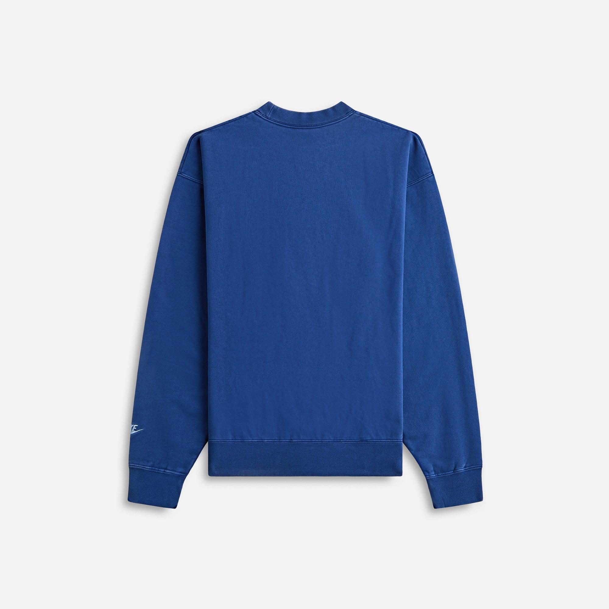 Nike x Nigo NRG Crew Fleece - Blue Void / White Male Product Image