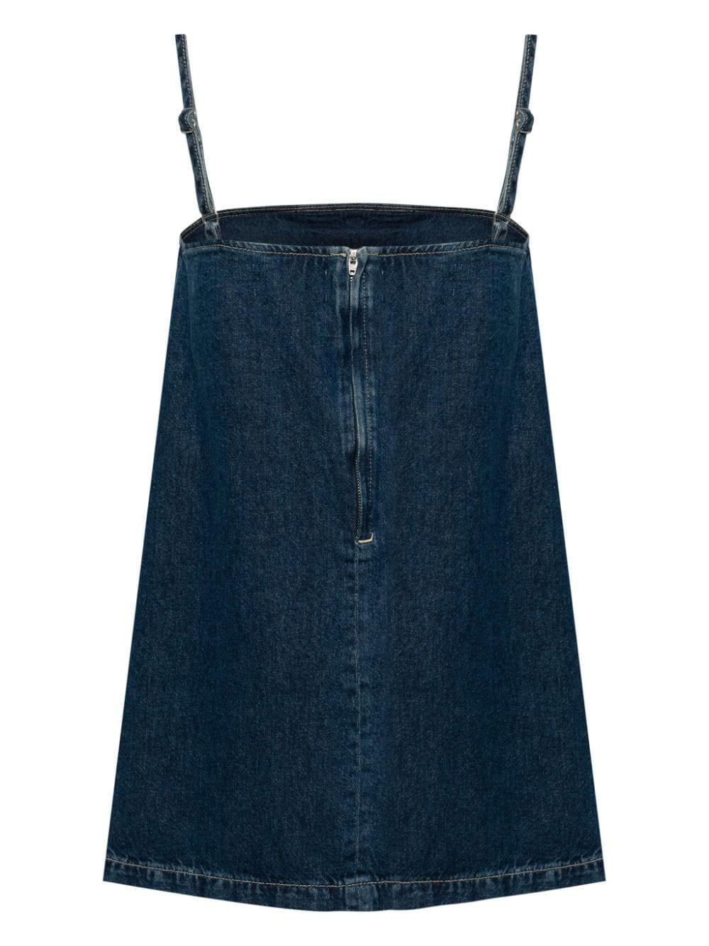 Stella Denim Mini Dress In Lanier Product Image