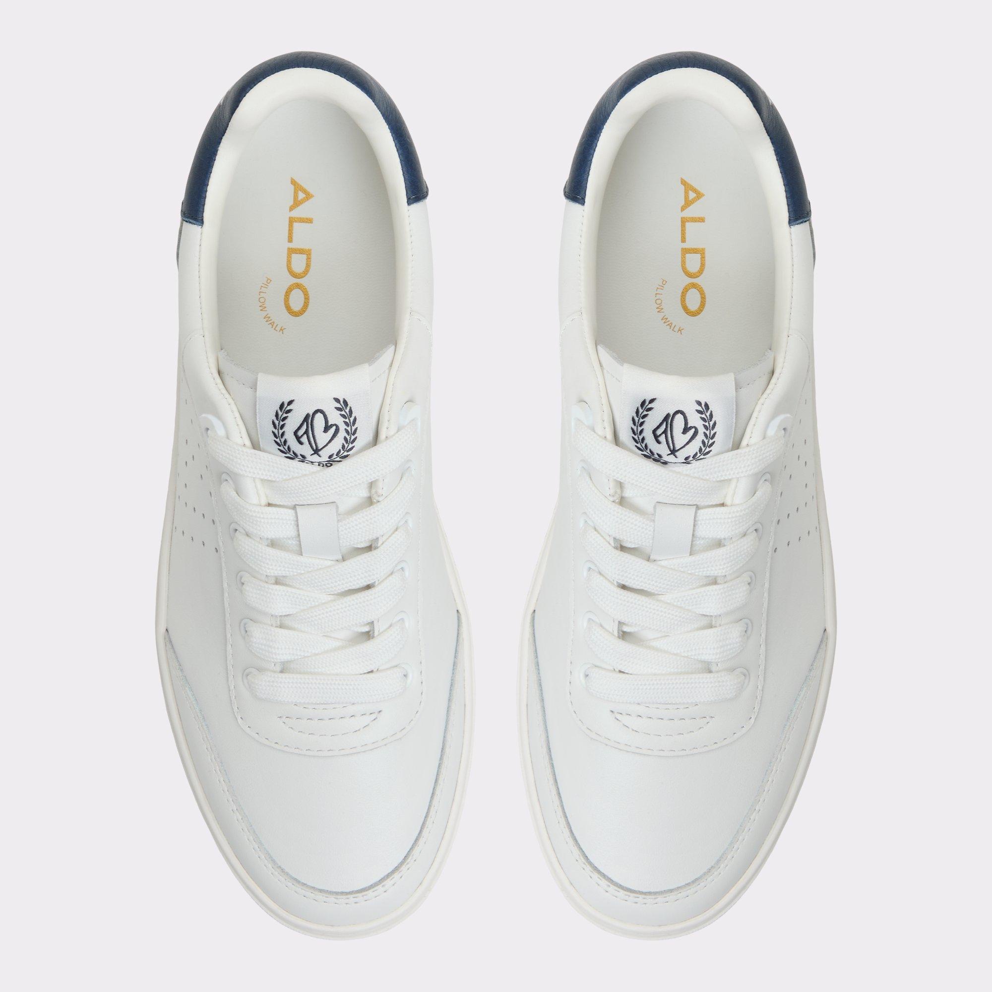 ALDO Clubsport - Women's Low Top Sneaker Sneakers - White Combo Suede, Size 8 Product Image