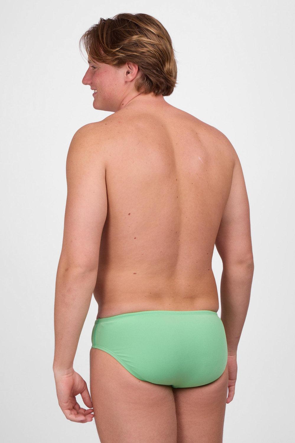 BROLYN Swim Brief - Green Apple Male Product Image