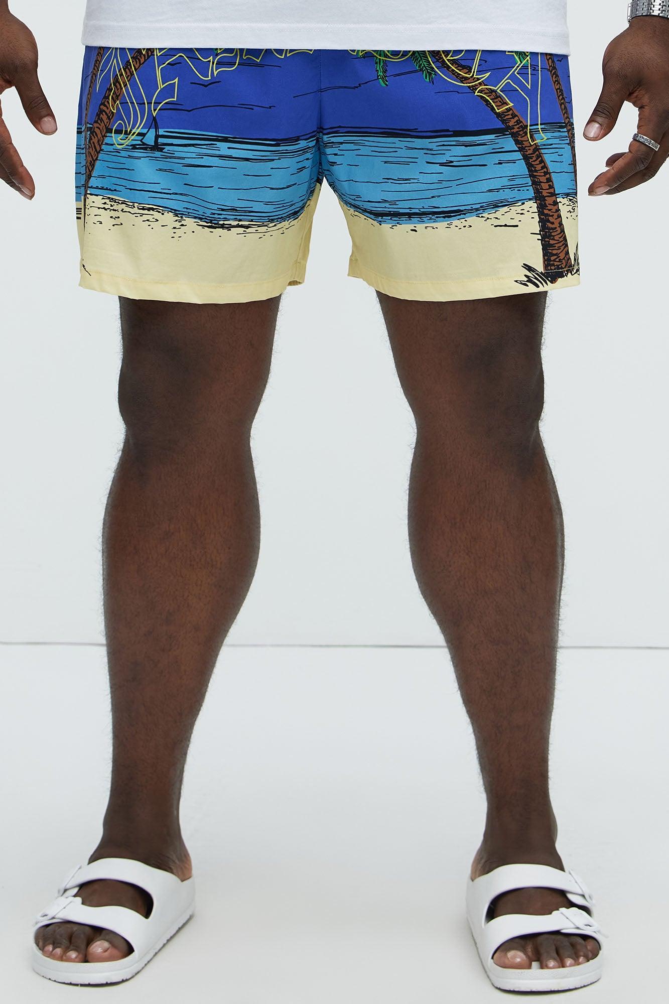 Jamaican Shore Swim Trunk - Blue Product Image