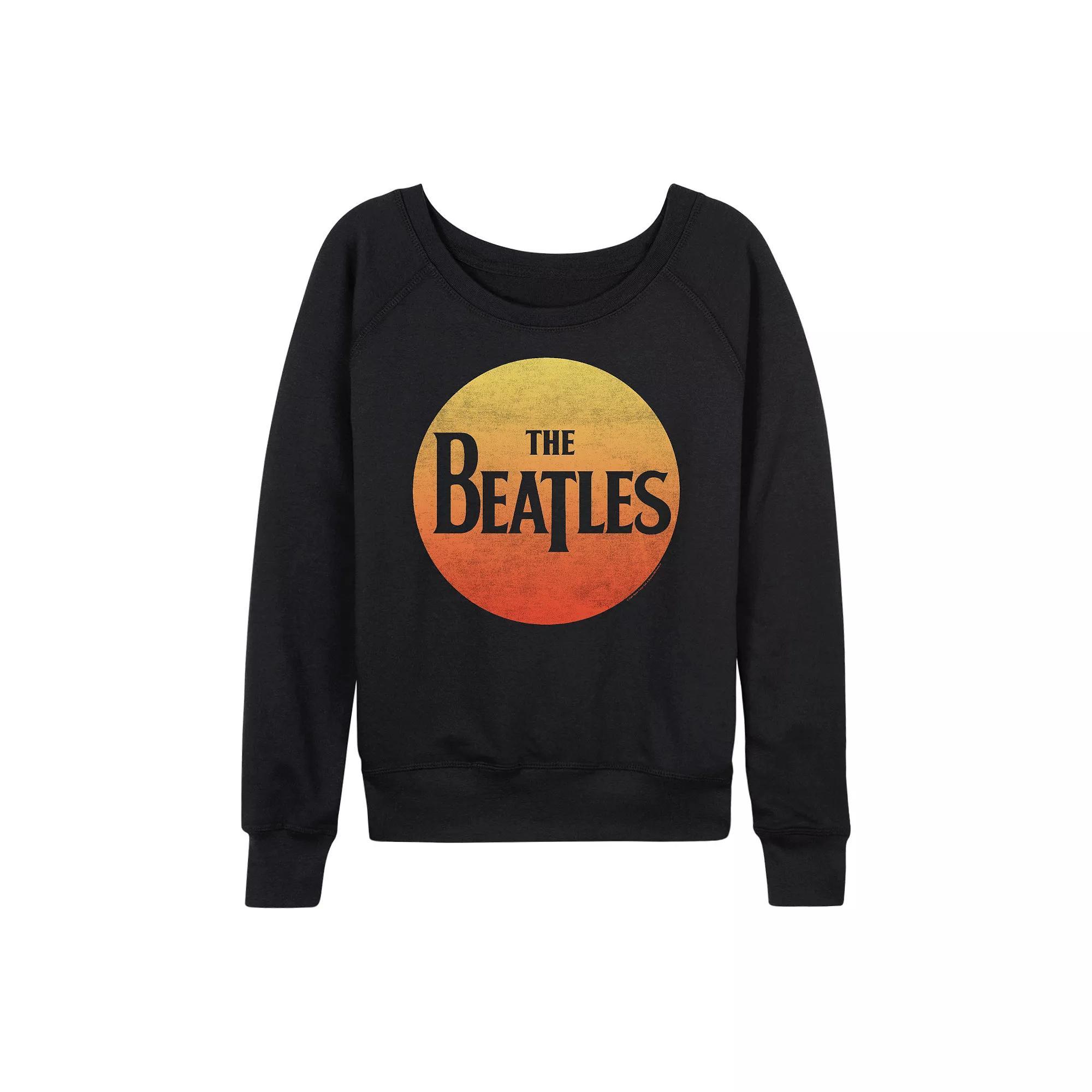 Women's Dr. Seuss Grinch All I Need Is Coffee French Terry Long Sleeve Tee, Size: Small, Black Product Image