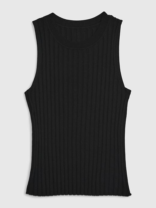 Rib Sweater Tank Top Product Image