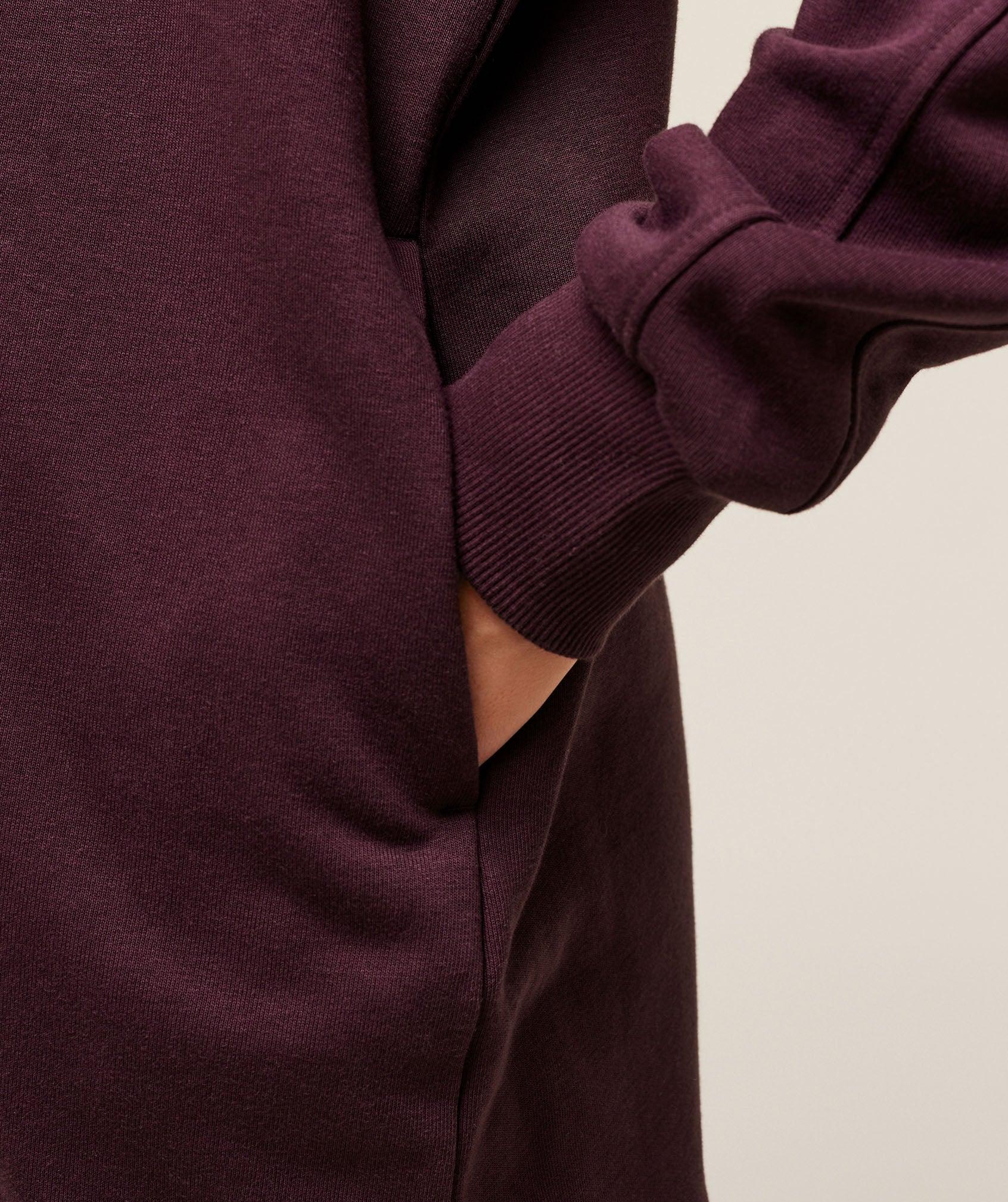 Covered Longline Zip Up Hoodie Product Image