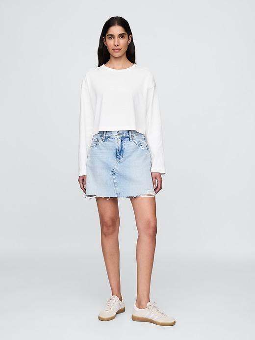 Organic Cotton VintageSoft Heavyweight Cropped T-Shirt Product Image