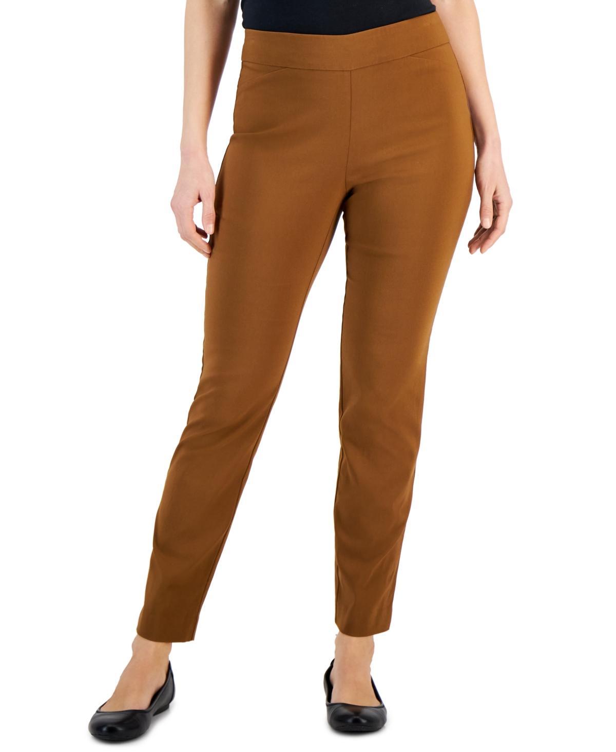 Jm Collection Womens Cambridge Woven Pull-On Pants, Created for Macys Product Image