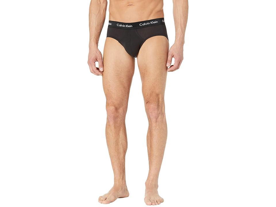 Calvin Klein Cotton Stretch Moisture Wicking Hip Briefs, Pack of 3 Product Image