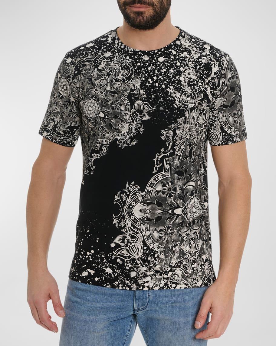 Mens Conrad Medallion-Print Crewneck T-Shirt Product Image