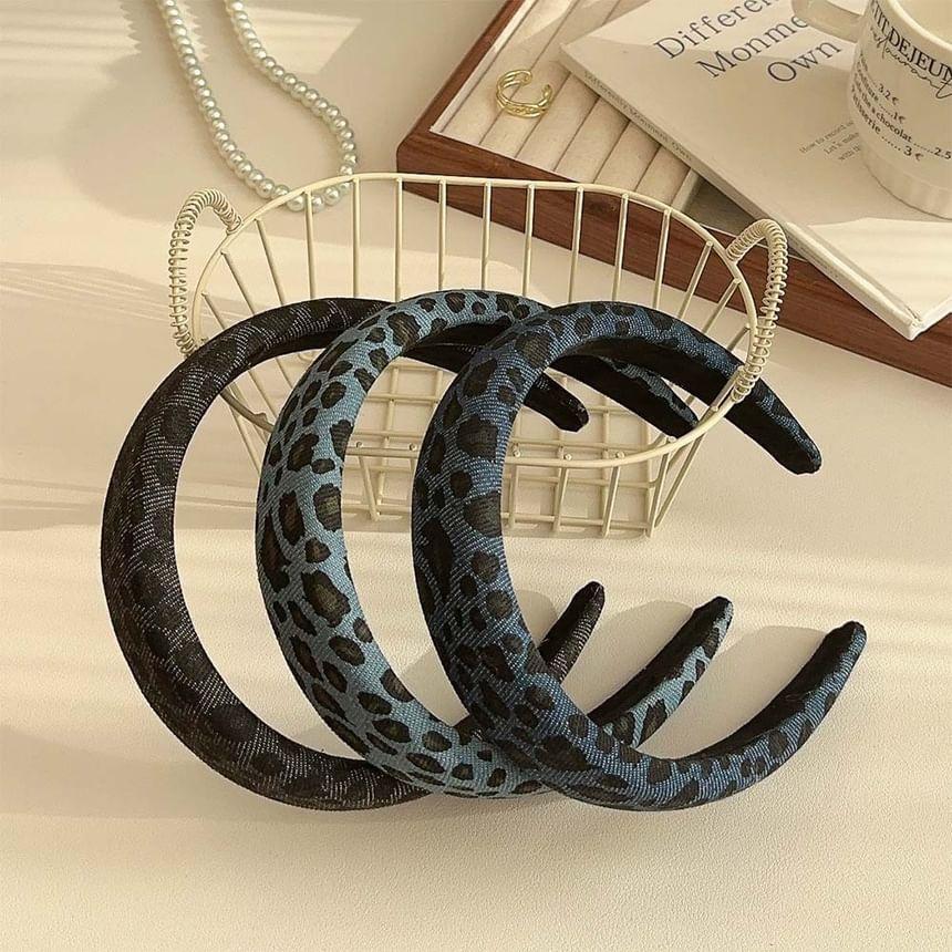 Leopard Print Headband Product Image