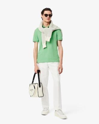 Men's Regular Fit Paris Stretch Piqué Polo Product Image