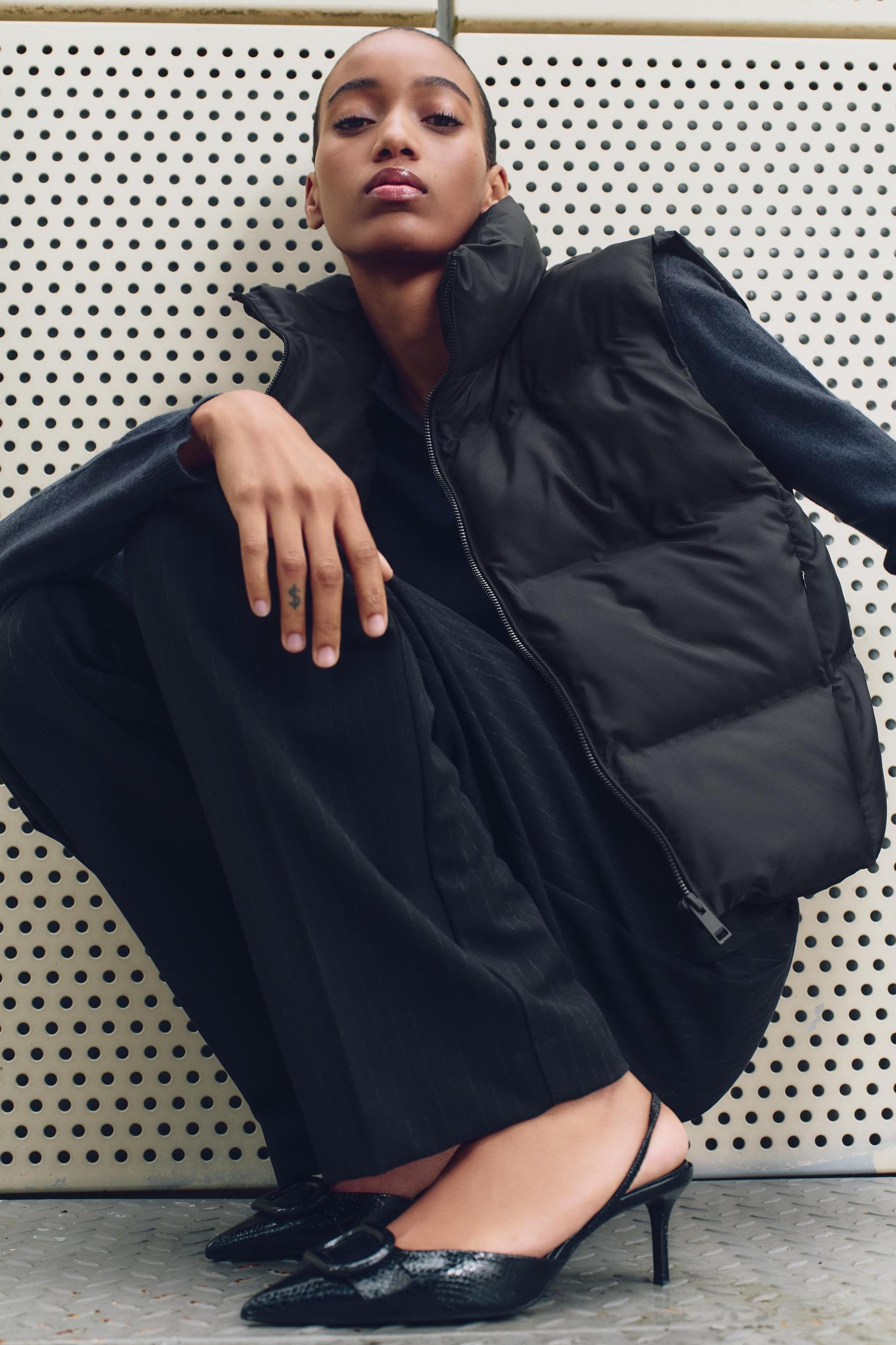 WATER REPELLENT WINDPROOF PUFFER VEST Product Image