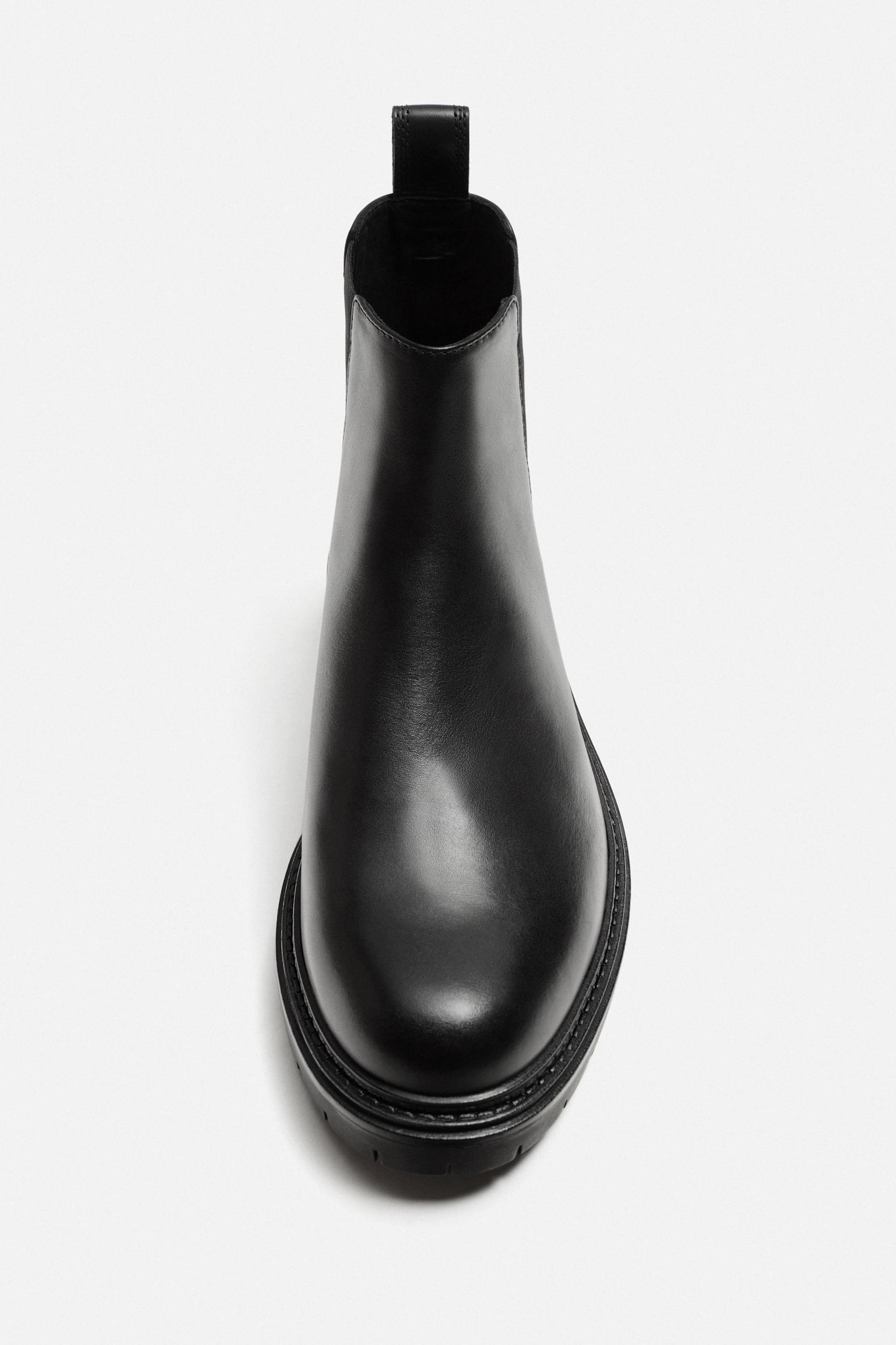 LEATHER CHELSEA BOOTS Product Image