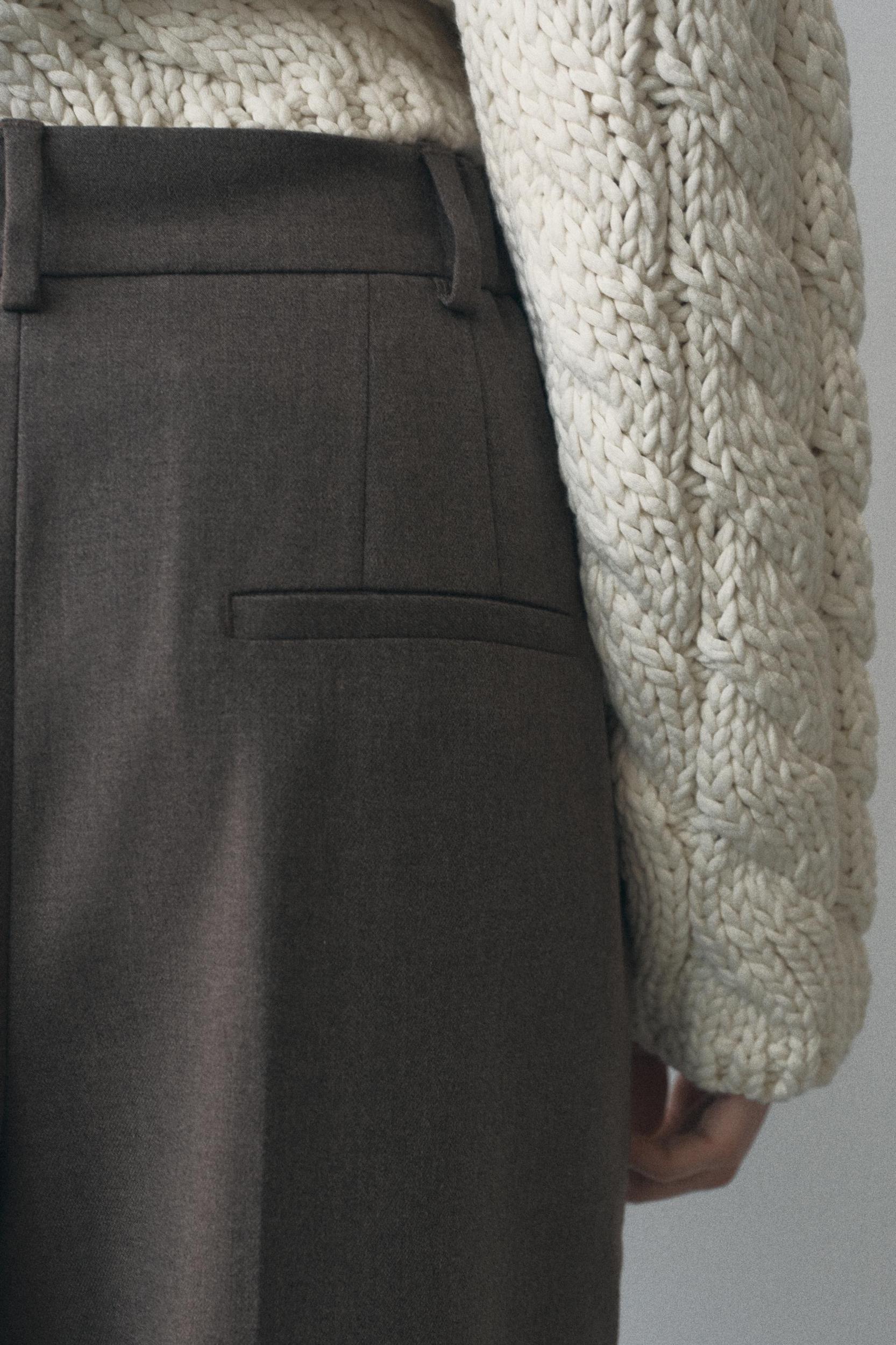 ANKLE PANTS WITH DARTS ZW COLLECTION Product Image