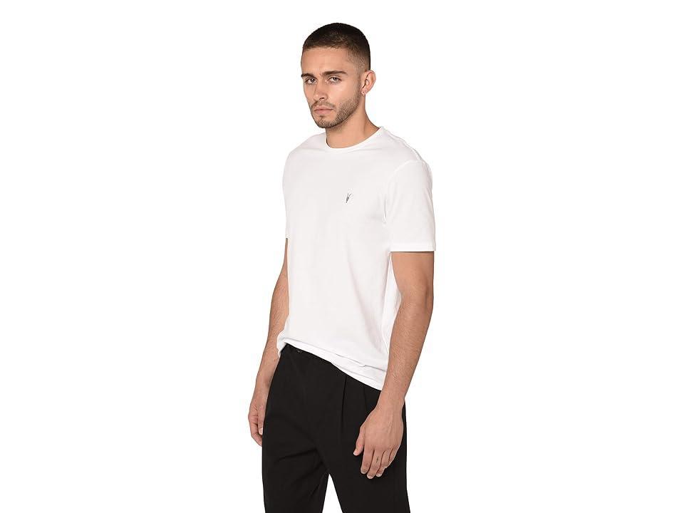 AllSaints Brace Tonic Crew Tee (Optic ) Men's Clothing Product Image