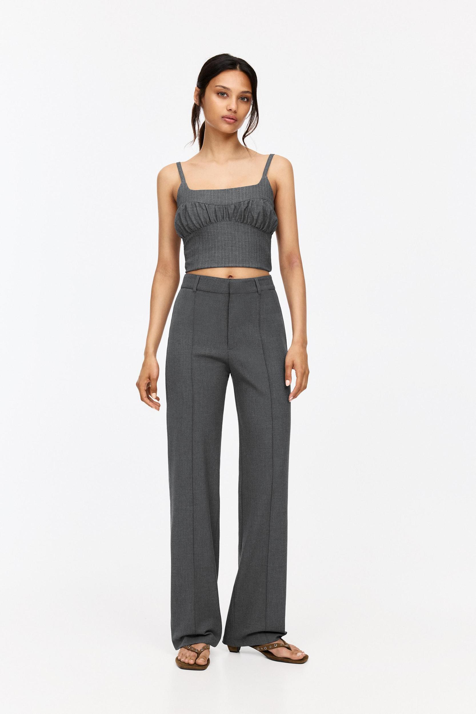 Formal pants with seam detail Product Image