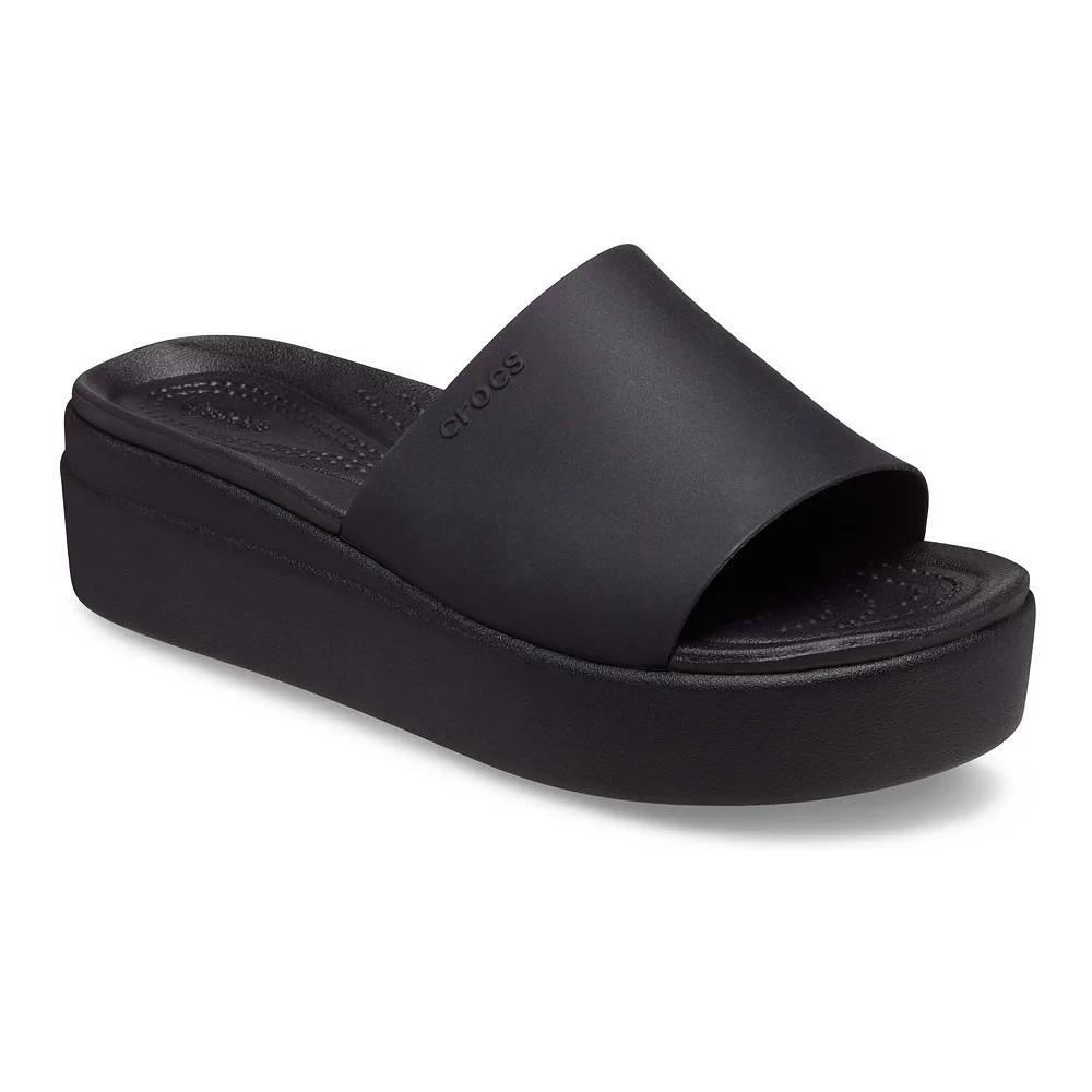 Crocs Brooklyn Women's Slide Sandals, Size: 6, Black Product Image