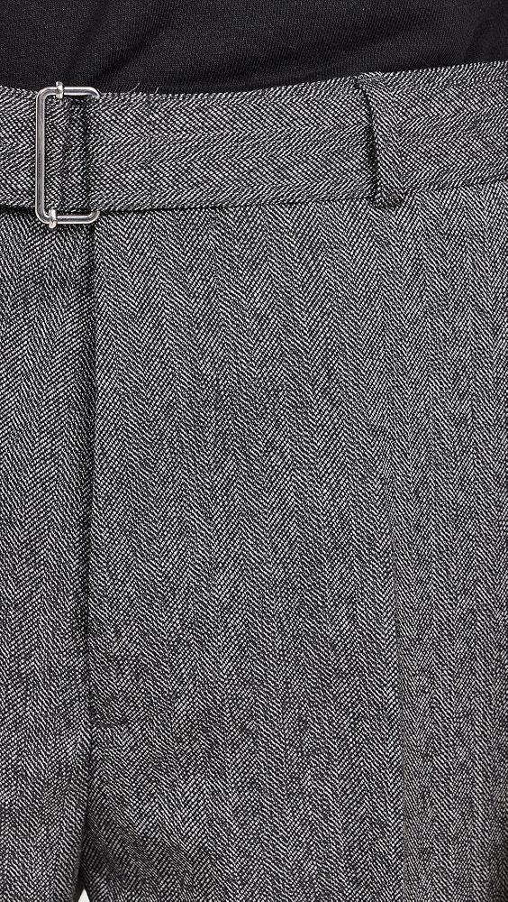 Officine Generale Italian Herringbone Wool Pants | Shopbop Product Image