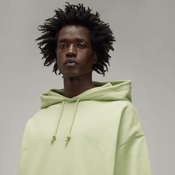 adidas Y-3 French Terry Hoodie Black XS Mens Product Image