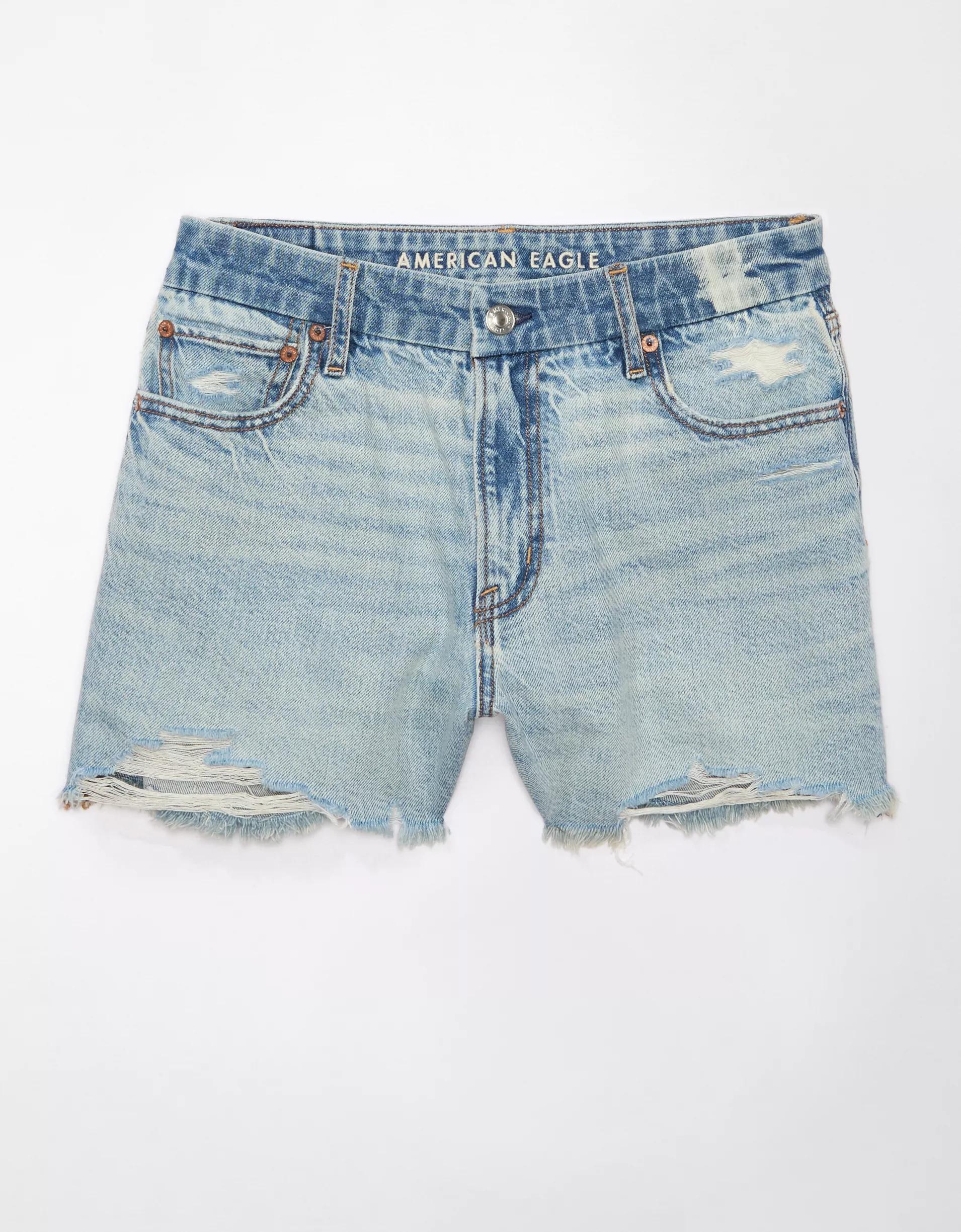 AE Strigid Curvy Super High-Waisted Relaxed Short Product Image