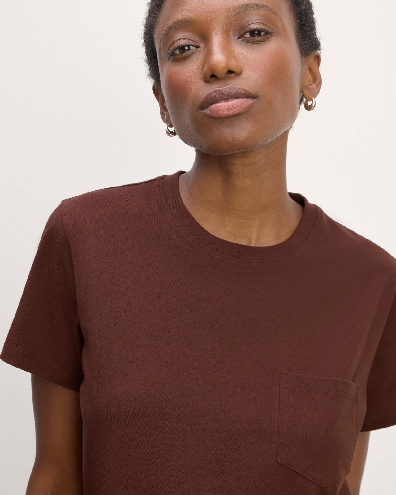 The Box-Cut Tee in Essential Cotton Product Image