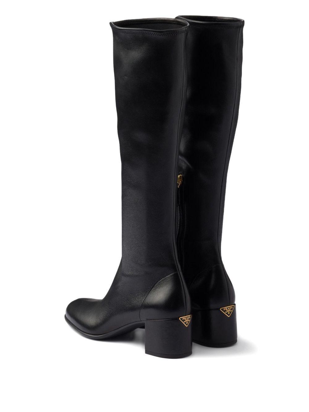 55mm nappa-leather boots Product Image