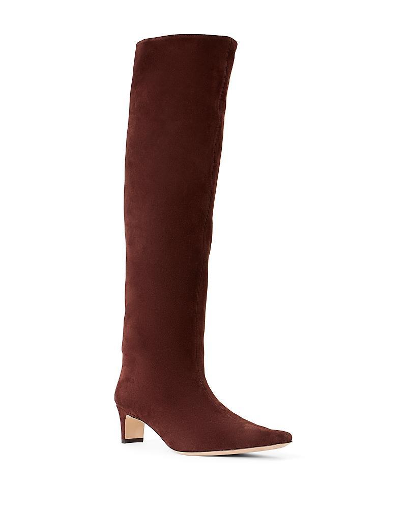 Staud Womens Wally Mid Heel Knee High Boots Product Image
