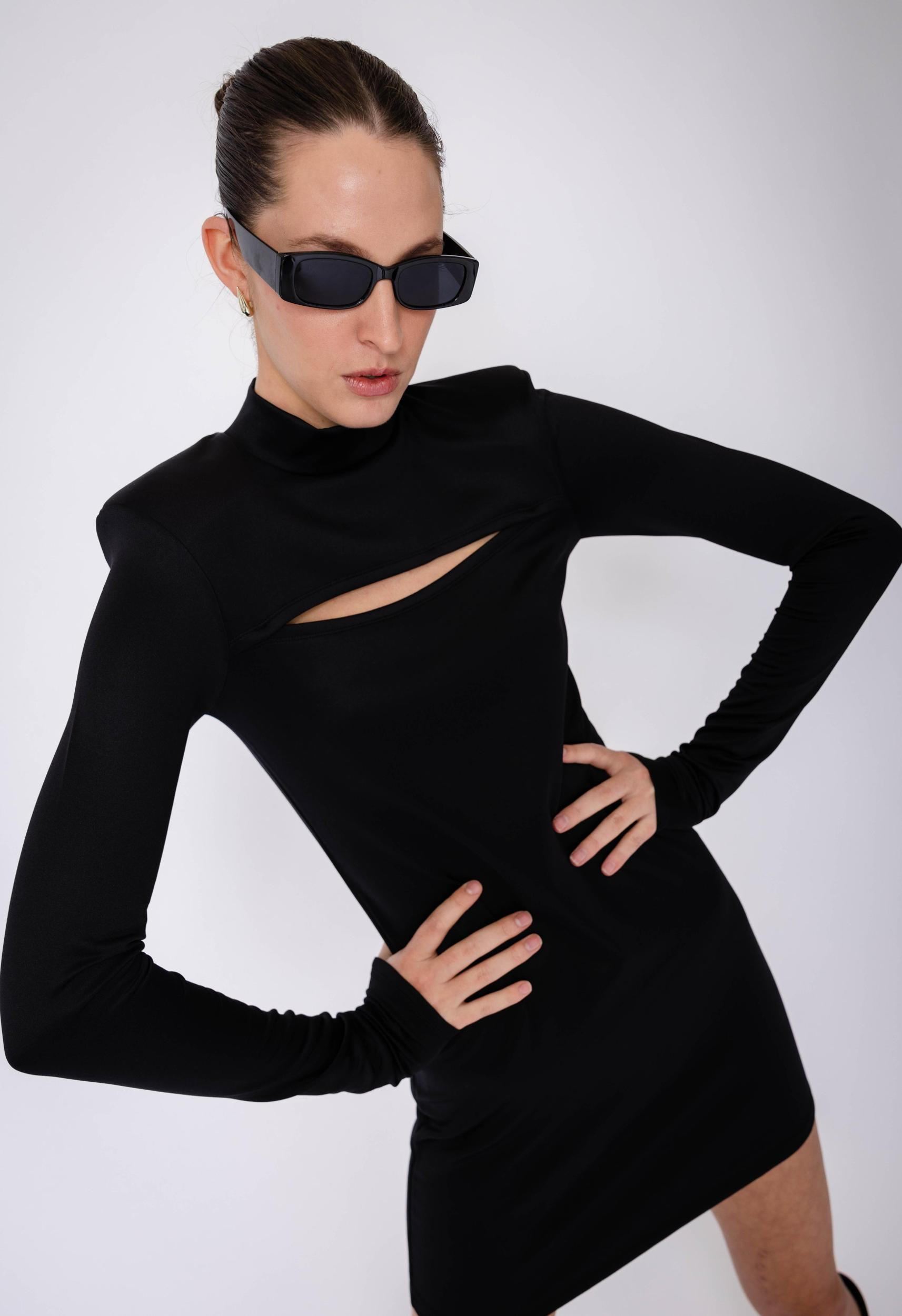 Lorelei Dress In Black Product Image