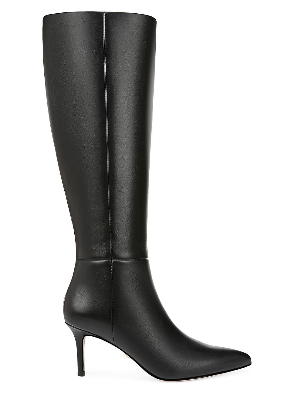 Womens Lisa 70MM Tall-Shaft Leather Boots Product Image