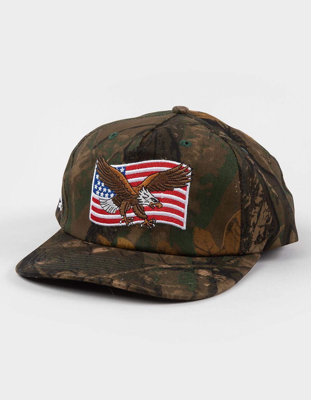 SEAGER SGR USA Camo Snapback Hat - CAMO Product Image
