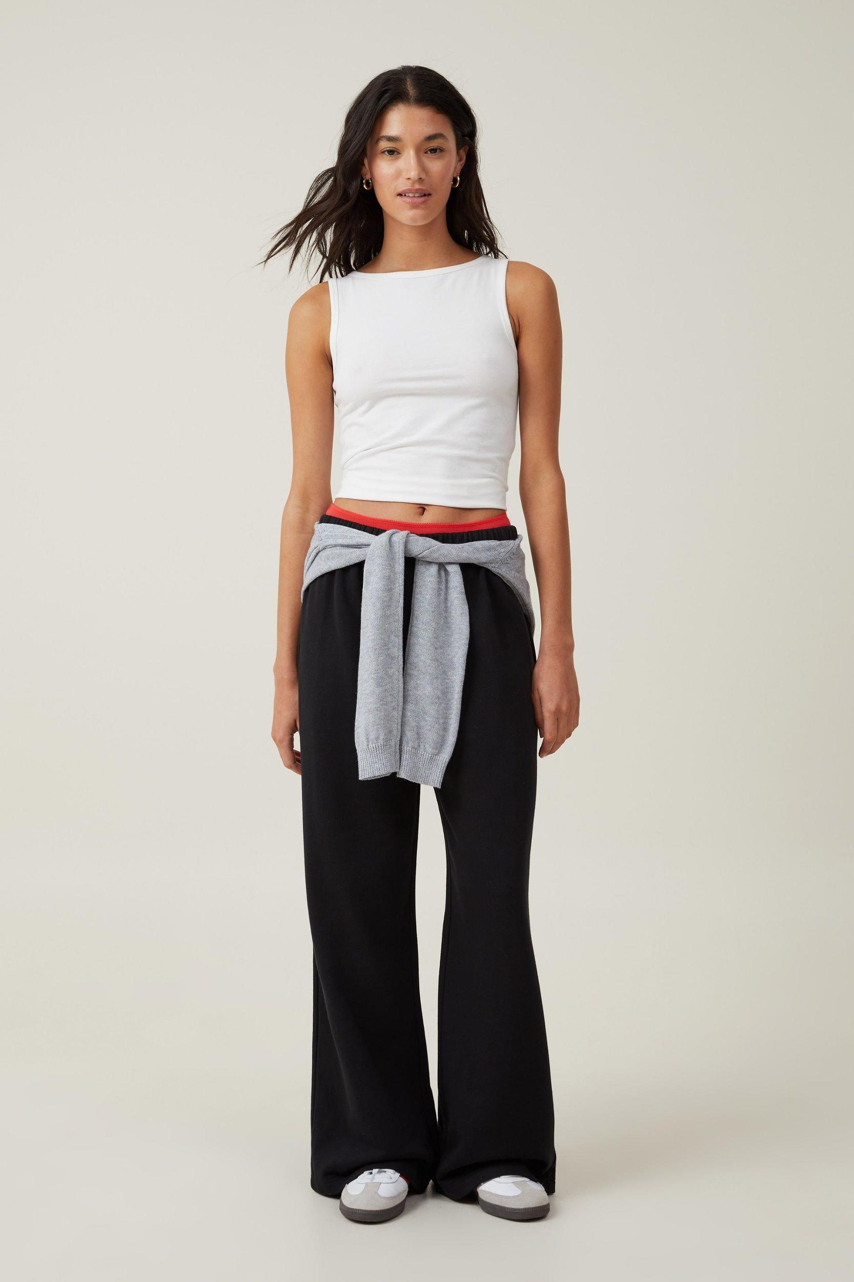 Classic Fleece Wide Leg Sweatpant Product Image