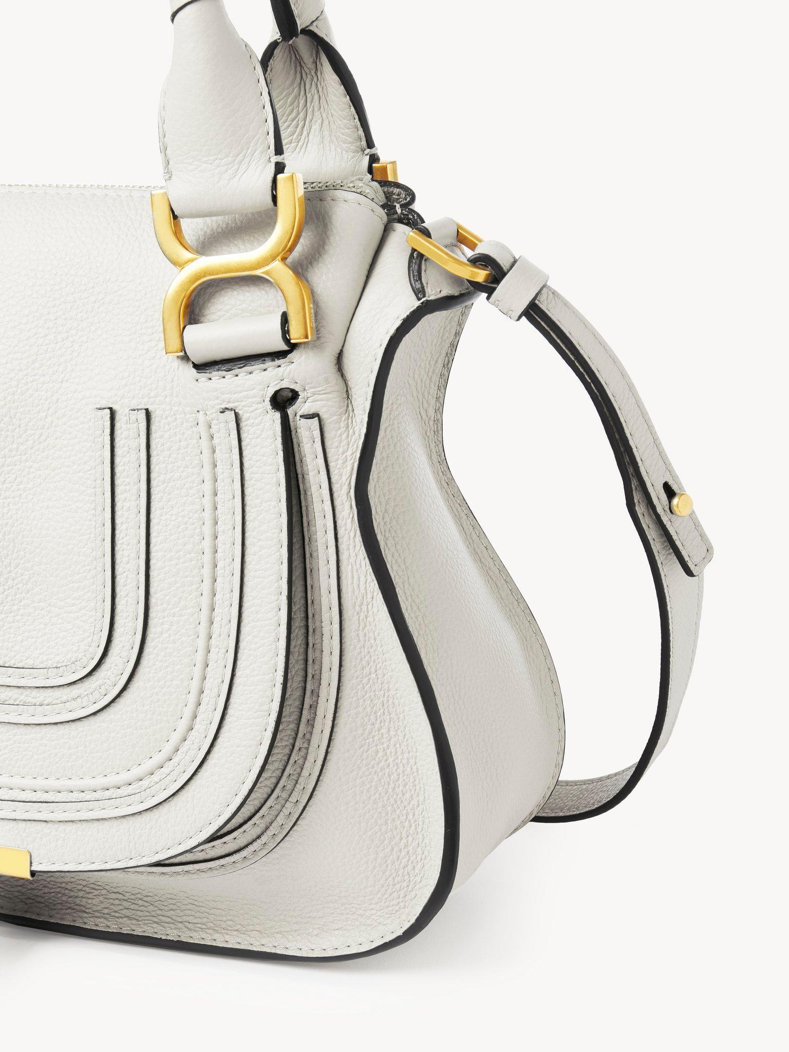 Small Marcie bag in grained leather Product Image