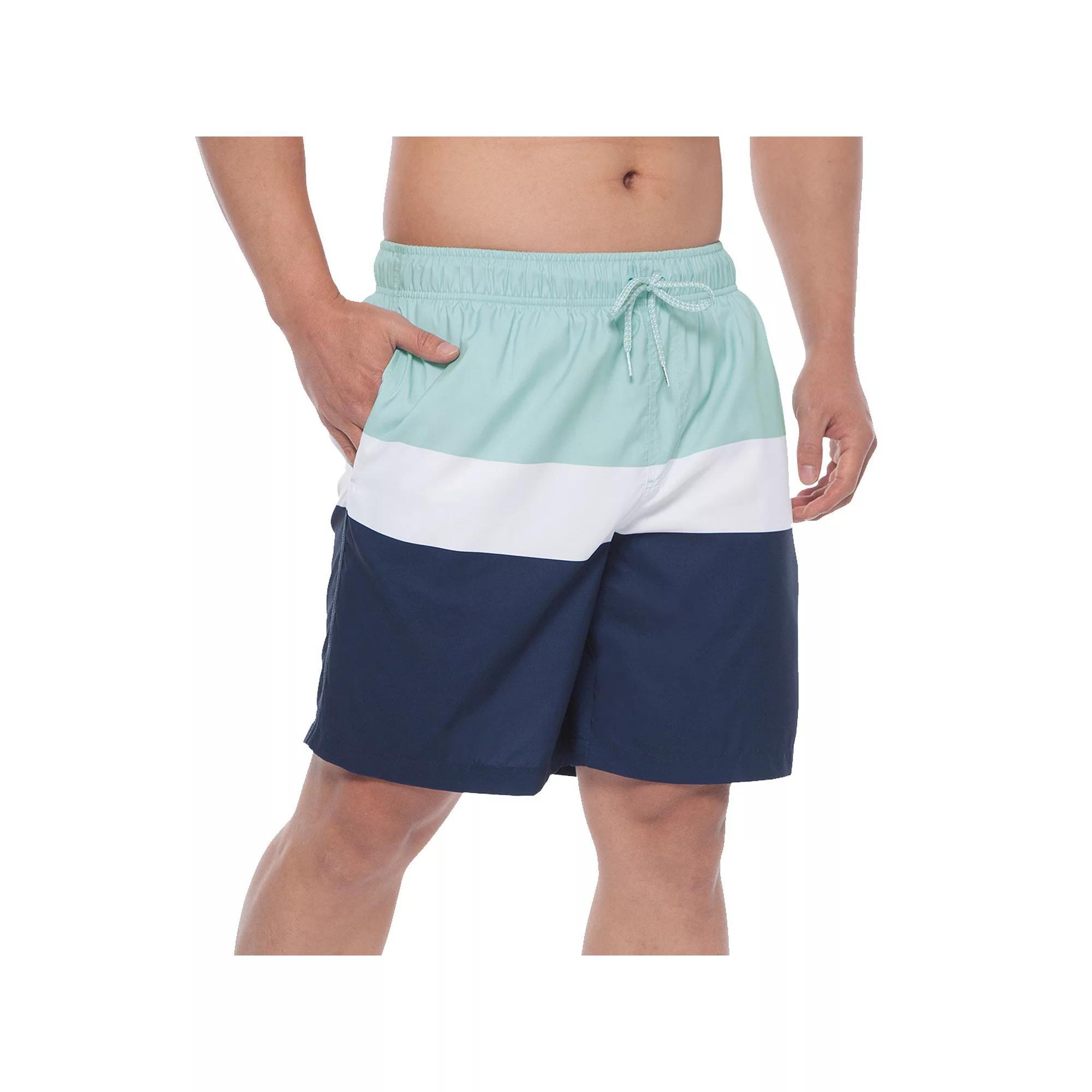 Mens Rokka&Rolla 8-in. Mesh Lined UPF 50+ Swim Trunks Product Image