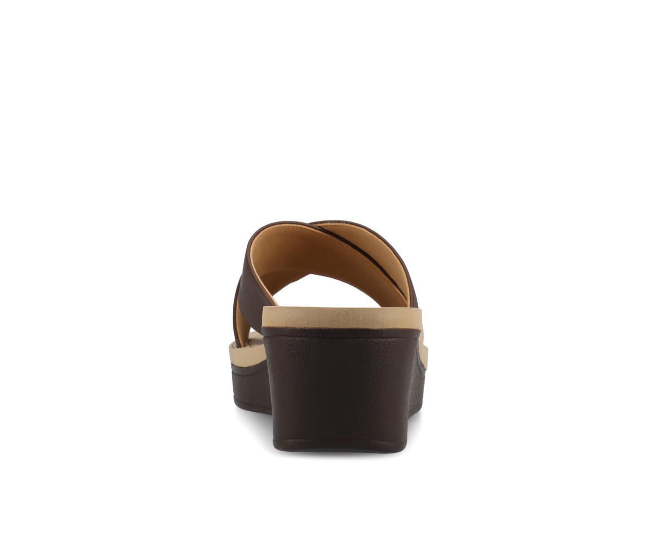 Women's Journee Collection Biara Wedge Sandals Product Image