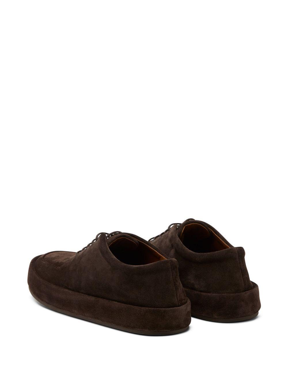 lace-up round derby shoes Product Image
