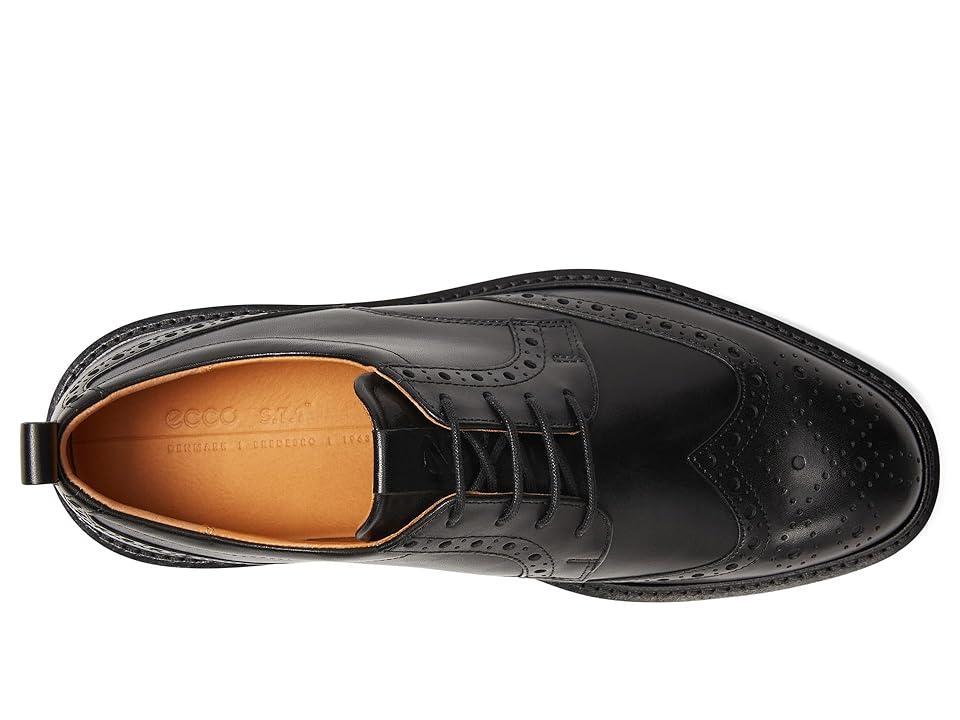 ECCO ST1 Hybrid Brogue Tie (Cocoa ) Men's Shoes Product Image