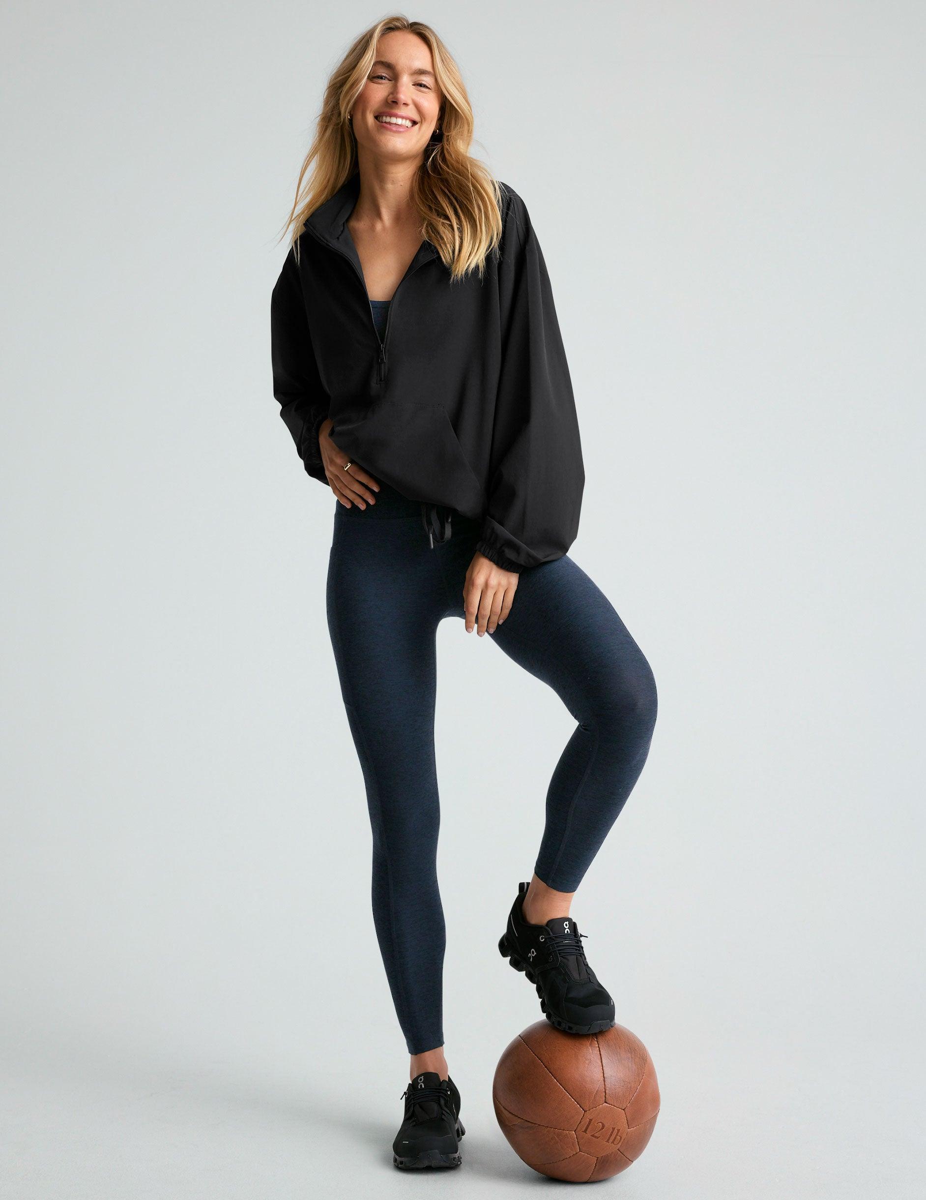 Stretch Woven In Stride Half Zip Pullover Product Image